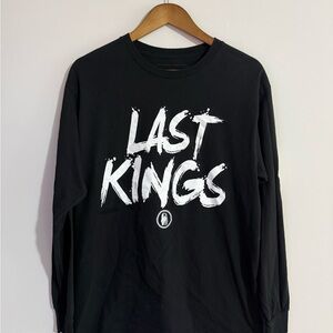 Last Kings Tyga Black Long Sleeve T Shirt Mens Size Large